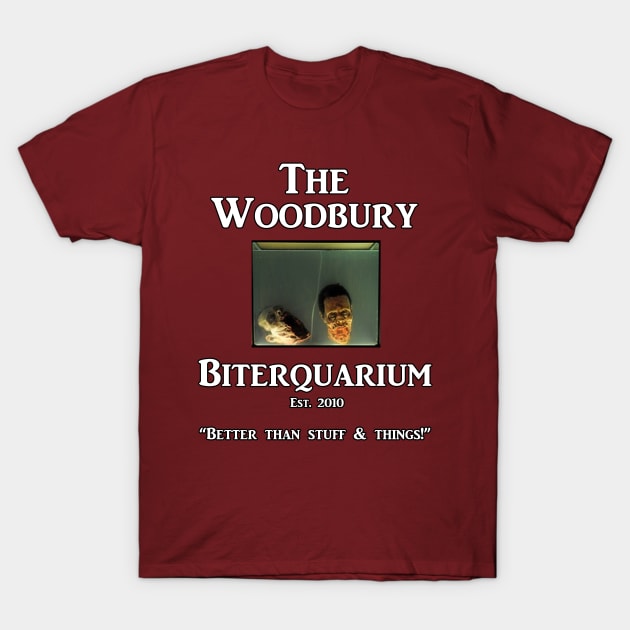 The Woodbury Biterquarium T-Shirt by SamSteinDesigns